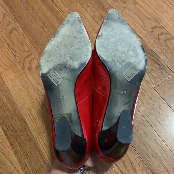 Donated - France Mode size 40 red heels - Picture 5 of 6